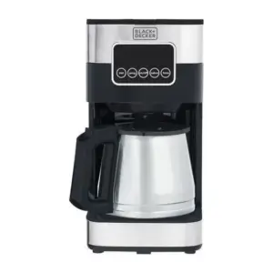 Cafeteira Elétrica de Gotejamento Black+Decker Programável Preta e Inox 127V CM350G