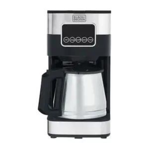 Cafeteira Elétrica de Gotejamento Black+Decker Programável Preta e Inox 220V CM350G