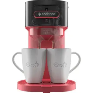 Cafeteira Elétrica Individual Cadence Single Up com 2 Canecas 127V CAF230