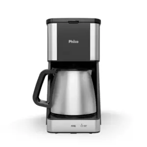 Cafeteira Elétrica de Gotejamento Philco 40 Cafezinhos 1,6L com Jarra Térmica Inox 950W 127V