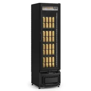 Cervejeira Gelopar 228 Litros Porta de Vidro All Black Preto 220V GCB23EVLB