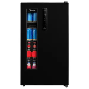 Cervejeira Vertical Midea 82 Litros Frost Free Preta MDRX150FGGDX01