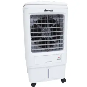 Climatizador Evaporativo Portátil Amvox Industrial 18 Litros Frio Umidificador Branco 110V ACL 018 Climatizador Evaporativo Portátil Amvox Industrial 18 Litros Frio Umidificador Branco 110V ACL 018