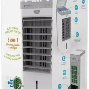 Climatizador de Ar Cadence 5.7 Litros Frio 65W SLV-CLI306