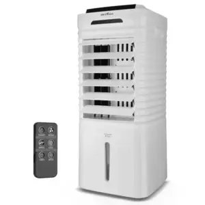 Climatizador Portátil Britânia 4 em 1 5 Litros Frio com Controle e Autonomia 26h BCL05A Climatizador Portátil Britânia 4 em 1 5 Litros Frio com Controle e Autonomia 26h BCL05A