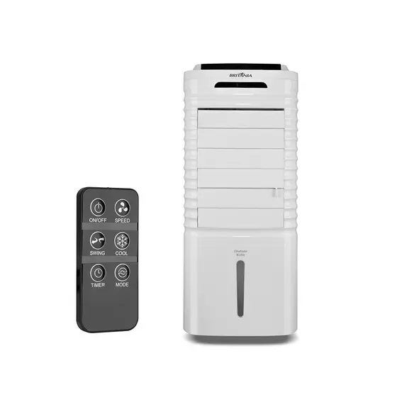 Climatizador de Ar Portátil Britânia 4 em 1 5 Litros Branco 127V BCL05A