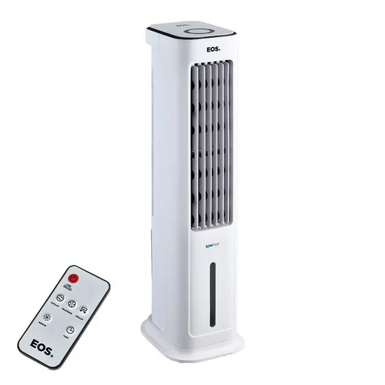 Climatizador de Ar Torre EOS Artic Fresh 4 em 1 5 Litros com Controle Remoto 110V ECL50TD