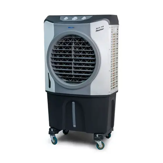 Climatizador Umidificador Portátil Zellox 4 Funções 70 Litros Cinza 127V