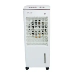 Climatizador Umidificador Portátil Zellox 4 Funções 8 Litros Branco 127V Climatizador Umidificador Portátil Zellox 4 Funções 8 Litros Branco 127V