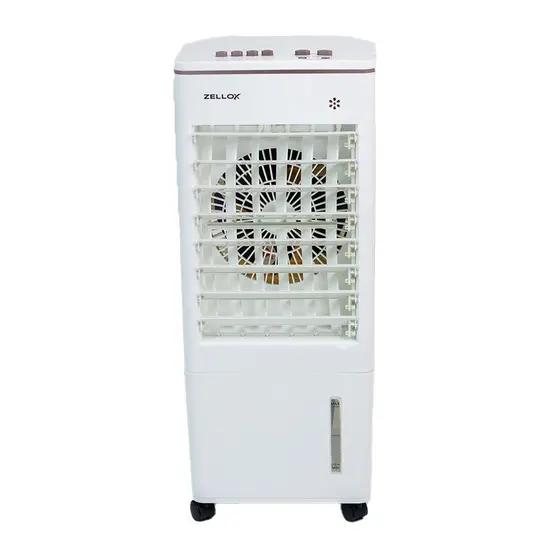 Climatizador Umidificador Portátil Zellox 4 Funções 8 Litros Branco 127V