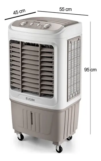 Climatizador Portátil Comercial Elgin Big Air 45 Litros Branco 110V