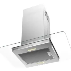Coifa de Ilha Vidro Electrolux 90cm com Luz de LED Inox 220V Coifa de Ilha Vidro Electrolux 90cm com Luz de LED Inox 220V