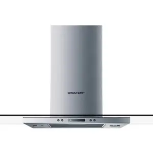 Coifa de Ilha Vidro Plano Brastemp 100cm para 5 e 6 Bocas BAV10AR Coifa de Ilha Vidro Plano Brastemp 100cm para 5 e 6 Bocas BAV10AR