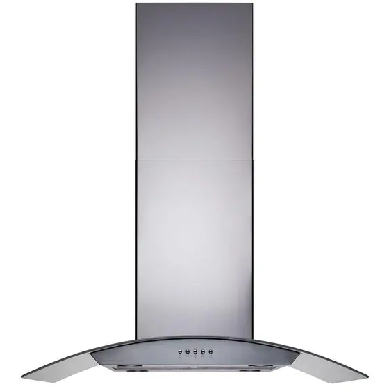 Coifa de Ilha Vidro Curvo Cadence Gourmet 90cm 220V