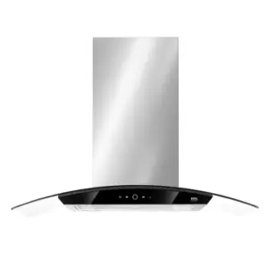 Coifa de Ilha Vidro EOS 90cm Touch Inox 110V ECO90IVD Coifa de Ilha Vidro EOS 90cm Touch Inox 110V ECO90IVD