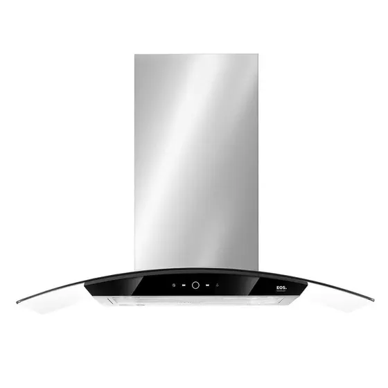 Coifa de Ilha Vidro EOS 90cm Touch Inox 220V ECO90IVD