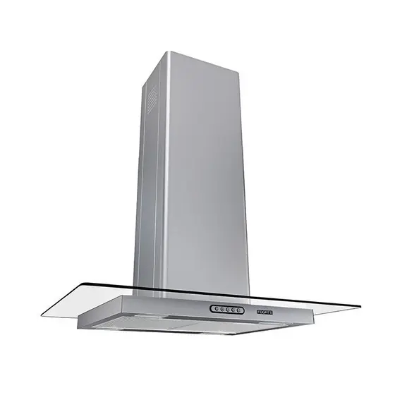 Coifa de Ilha Vidro Reto Fogatti 75cm