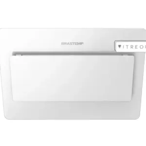 Coifa de Parede Brastemp 80cm Branca Alta Sucção GAV80AB