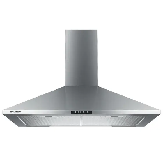 Coifa de Parede Piramidal Brastemp 60cm Inox BAI60BR
