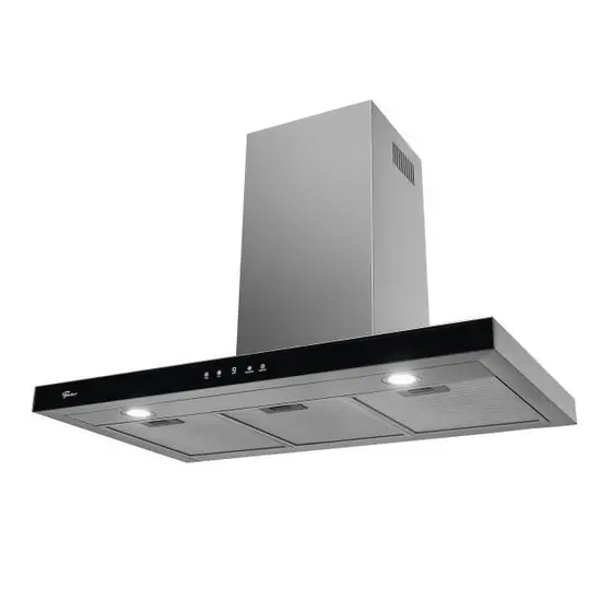 Coifa de Parede Fischer Infinity 90cm Preta Touch Screen 127V