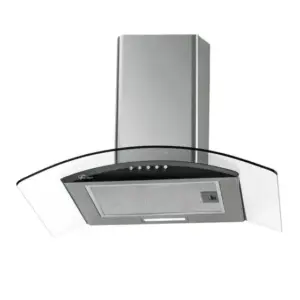 Coifa de Parede Vidro Curvo Fischer Talent Fit 60cm 220V Coifa de Parede Vidro Curvo Fischer Talent Fit 60cm 220V