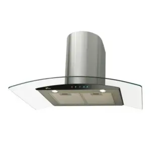 Coifa de Parede Vidro Fischer Talent Touch 90cm com Timer 127V