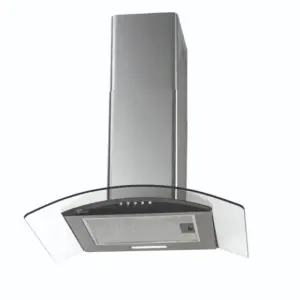 Coifa de Parede Vidro Curvo Fischer Fit 60cm Inox Coifa de Parede Vidro Curvo Fischer Fit 60cm Inox