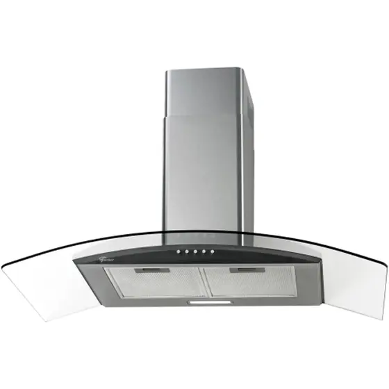 Coifa de Parede Vidro Curvo Fischer Fit 90cm 220V 28019