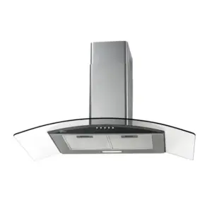 Coifa de Parede Vidro Curvo Fischer Fit 90cm Coifa de Parede Vidro Curvo Fischer Fit 90cm