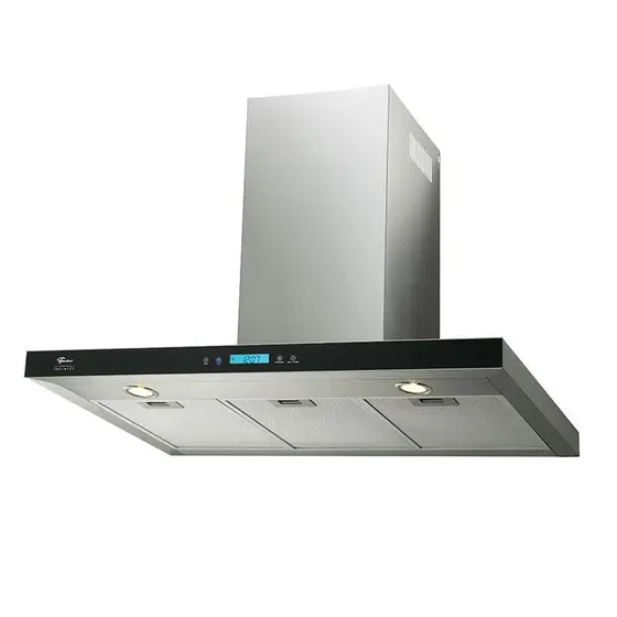 Coifa de Parede Fischer Infinity 90cm Vidro Preto 127V