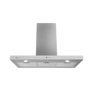 Coifa de Parede Fischer Infinity 90cm Vidro Branco Digital Touch Coifa de Parede Fischer Infinity 90cm Vidro Branco Digital Touch