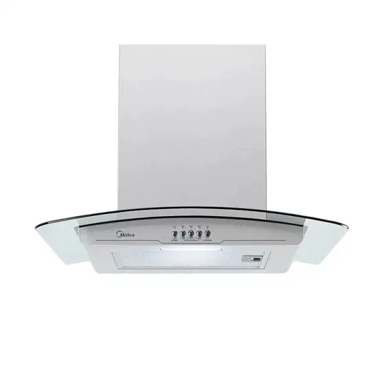 Coifa de Parede Midea 60cm Vidro e Inox 127V RGB601