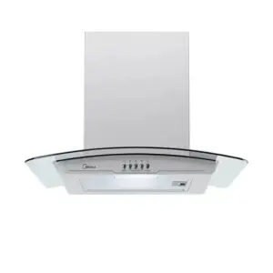 Coifa de Parede Midea 60cm Vidro e Inox 220V RGB602 Coifa de Parede Midea 60cm Vidro e Inox 220V RGB602