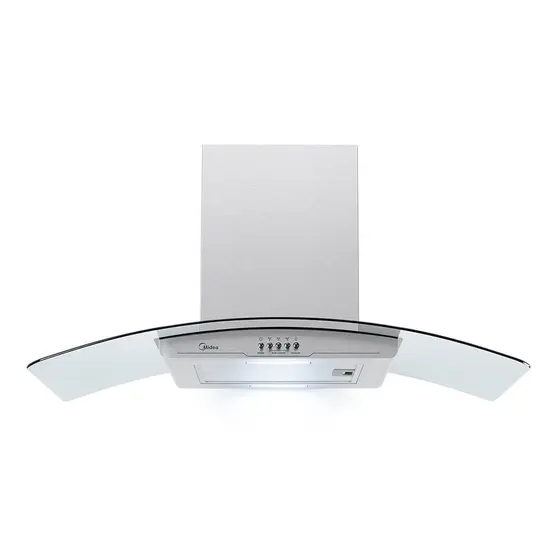Coifa de Parede Midea 90cm Vidro e Inox 220V RGB902