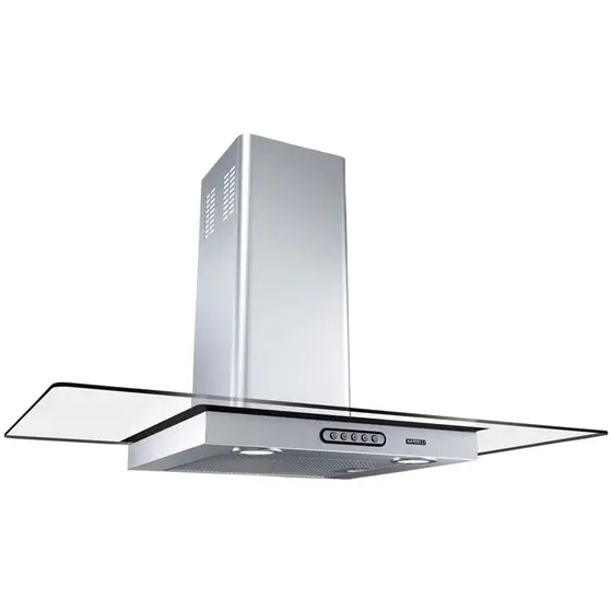 Coifa de Parede Vidro Reto Nardelli Slim 90cm Aço Inox 110V