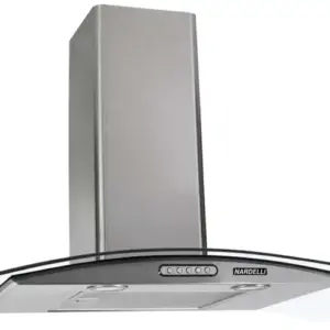 Coifa de Parede Vidro Curvo Nardelli Slim 90cm Inox Coifa de Parede Vidro Curvo Nardelli Slim 90cm Inox