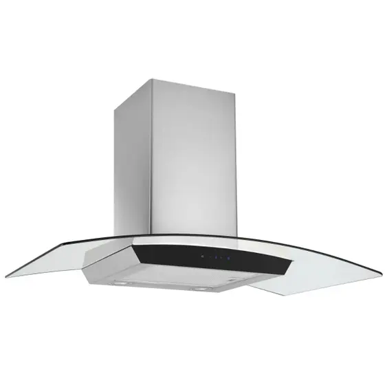 Coifa de Parede Suggar Esmeralda Touch 90cm Vidro e Inox 220V TP3092THIX