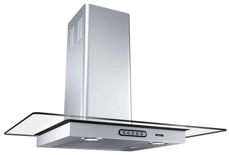 Coifa de Parede Vidro Reto Fogatti Slim 70cm Inox