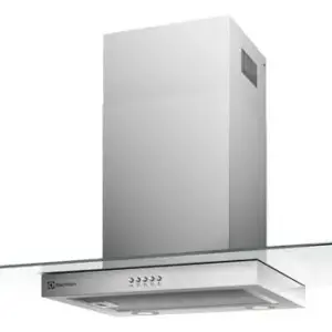 Coifa de Parede Vidro Curvo Electrolux 90cm com LED 127V Coifa de Parede Vidro Curvo Electrolux 90cm com LED 127V