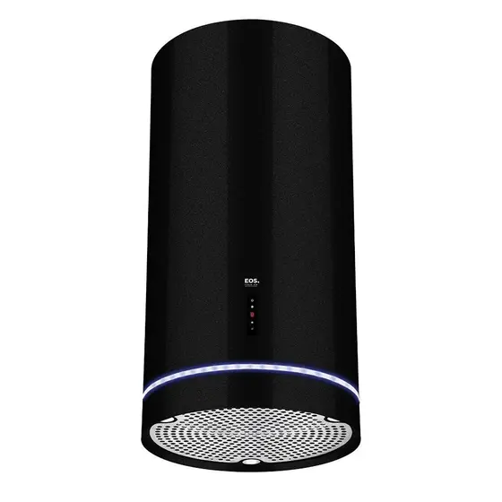 Coifa de Ilha Redonda EOS Premium 35cm Preto Inox 220V EPCO40IRDP