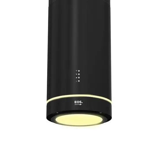 Coifa de Ilha Redonda EOS Maxxi Air 38cm All Black 1200m³/h 220V EMCO41IRP