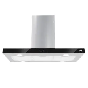 Coifa de Ilha T-Box EOS 90cm Digital Touch Inox 220V ECO90ITD