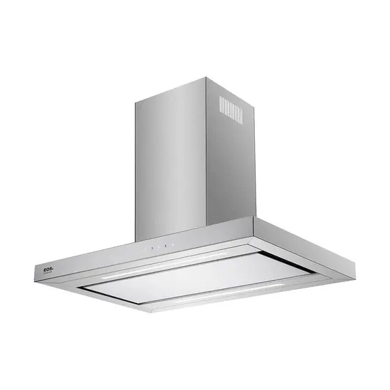 Coifa de Ilha T-Box EOS Premium 90cm Digital Touch Inox 110V EPCO90ITDI