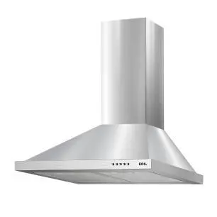 Coifa de Parede Piramidal EOS 60cm Inox 220V ECO60PP