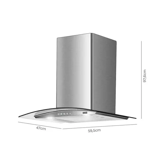 Coifa de Parede Franke Glass Classic 60cm 110V 16676