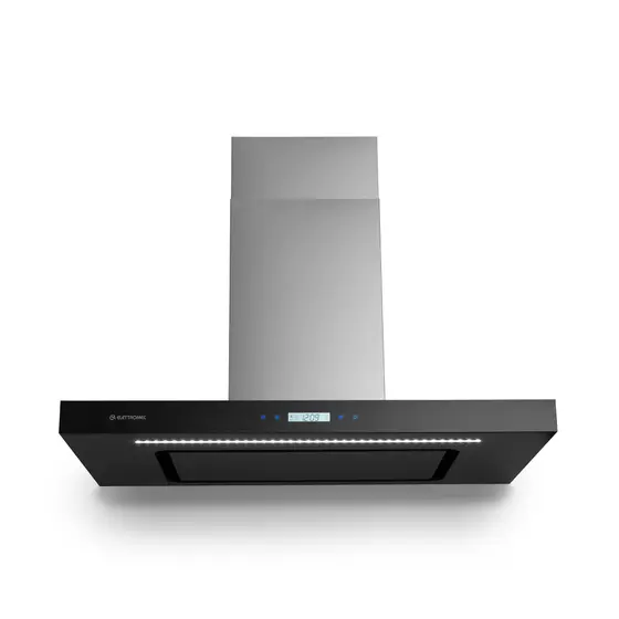 Coifa de Parede Elettromec Vetro 90cm Inox e Vidro 220V CFP-VTR-90-VP-2ATB