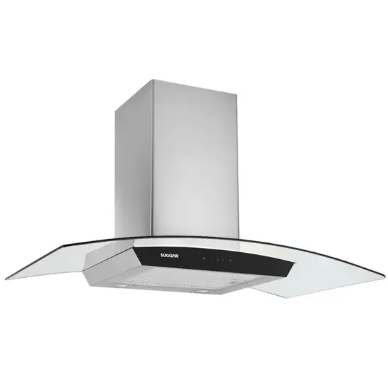 Coifa de Parede Suggar Esmeralda Touch 90cm Inox 220V TP3092THIX