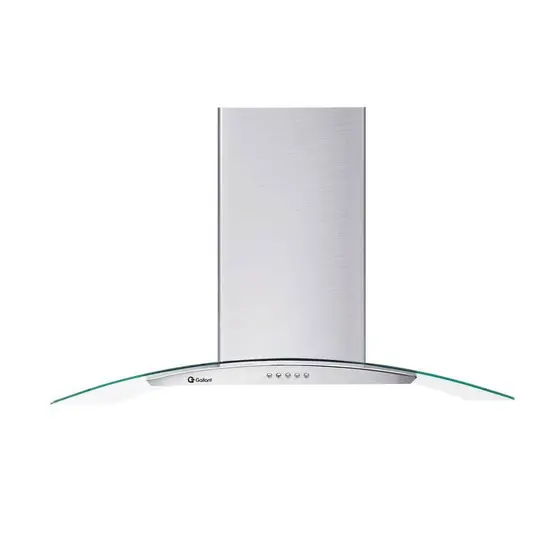 Coifa de Parede Vidro Curvo Gallant Venezia 90cm Inox 220V GCO90VM1A