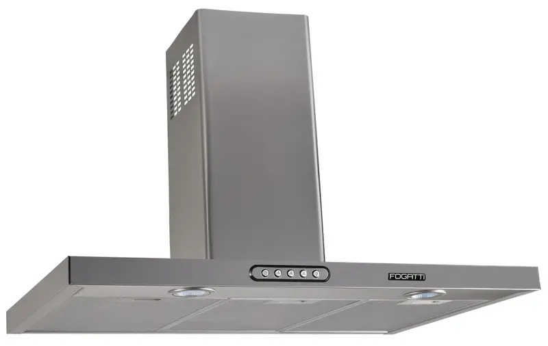 Coifa de Parede Retangular Fogatti Slim 75cm Inox para 4 a 6 bocas