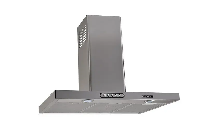 Coifa de Parede Retangular Fogatti Slim 60cm Inox para 4 a 5 bocas